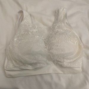 White Lace Bra Size MEDIUM